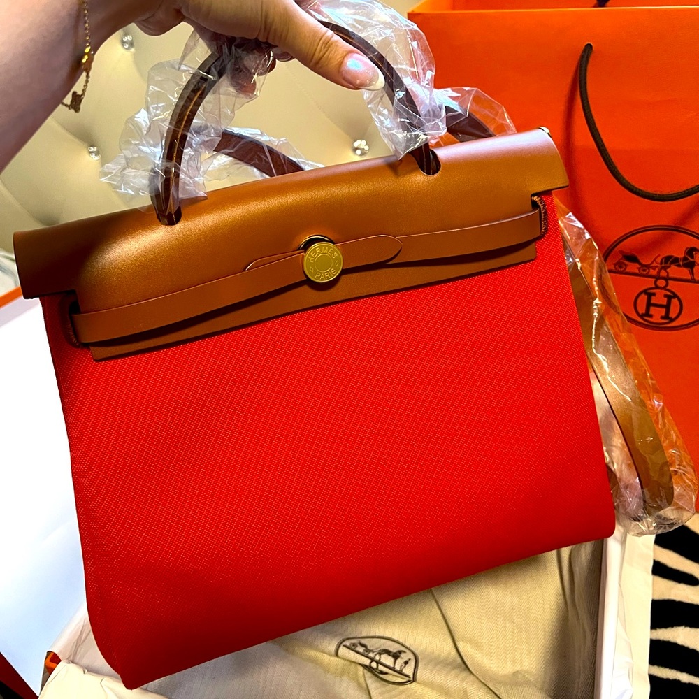 Rare Hermes Herbag.